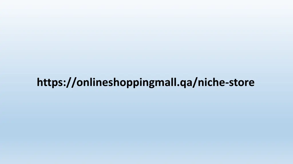 https onlineshoppingmall qa niche store