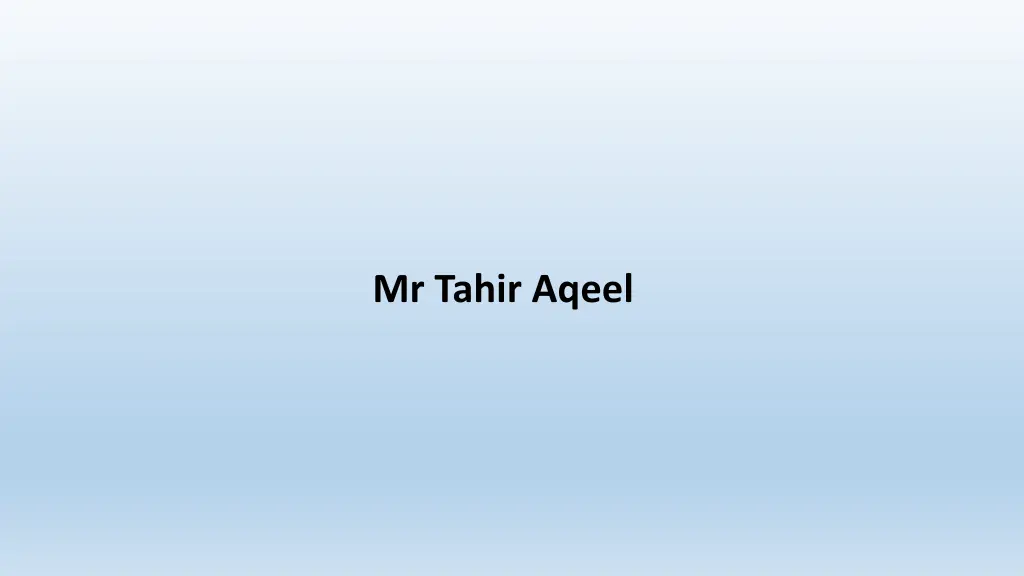 mr tahir aqeel 1