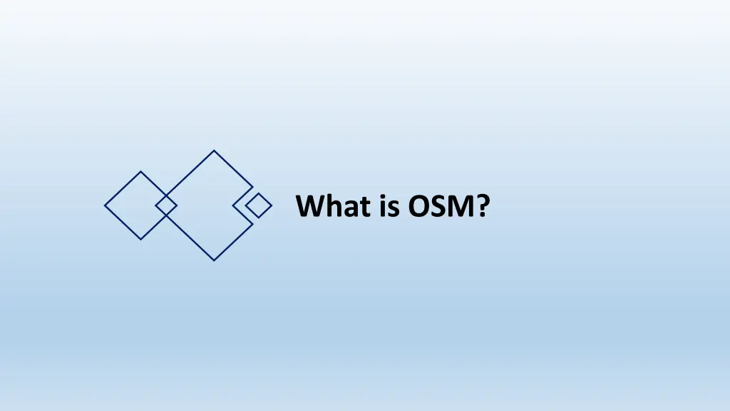 what is osm