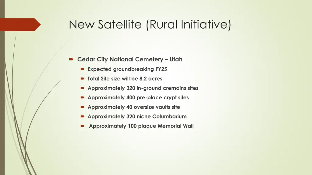 new satellite rural initiative