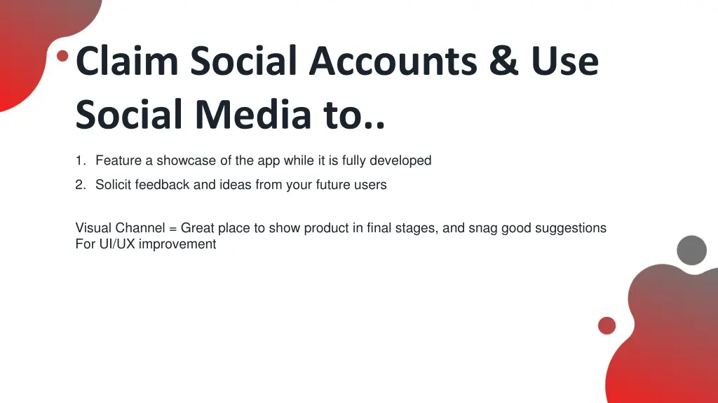 claim social accounts use social media to