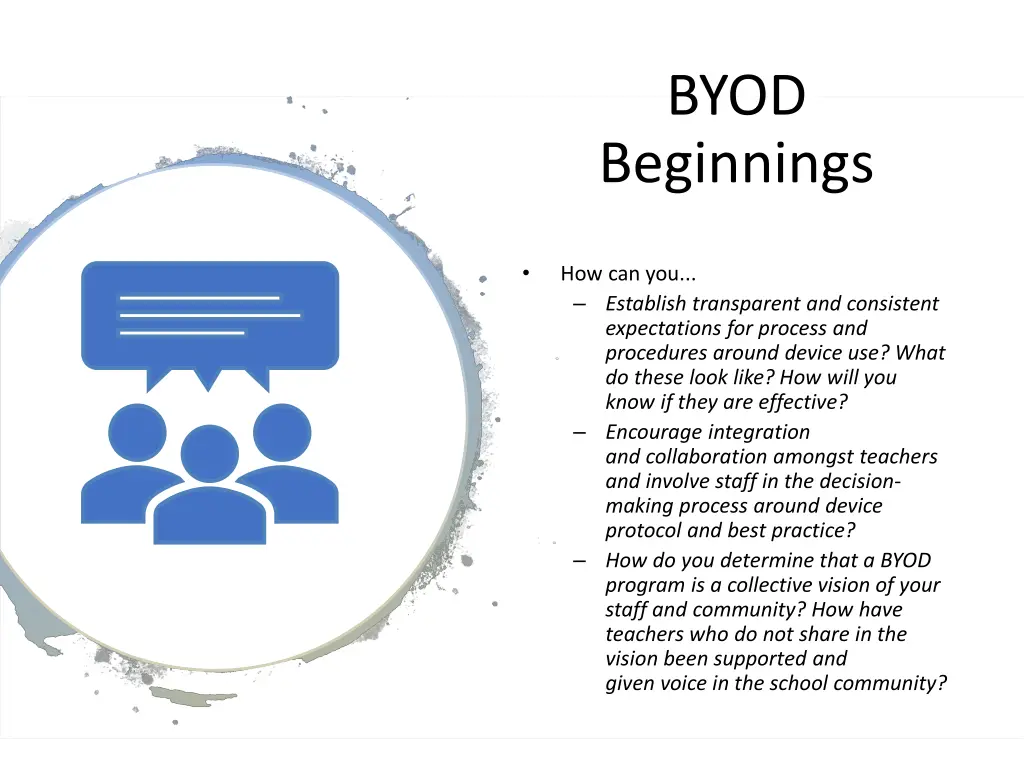 byod beginnings