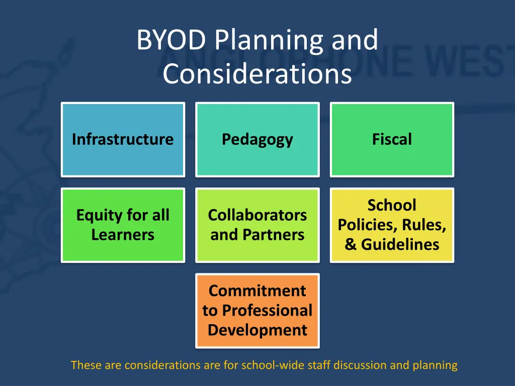 byod planning and considerations