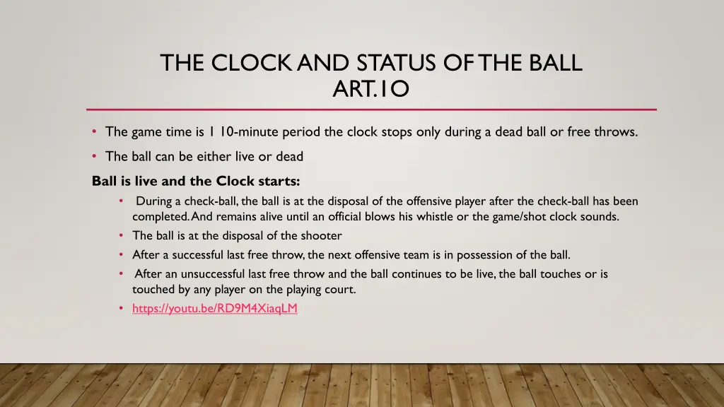 the clock and status of the ball art 1o