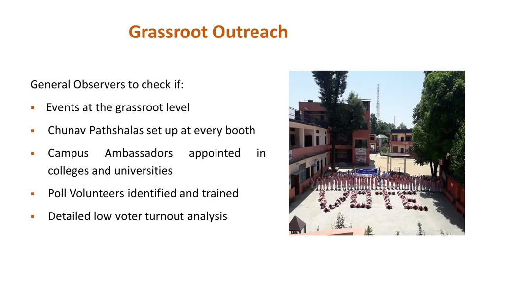 grassroot outreach