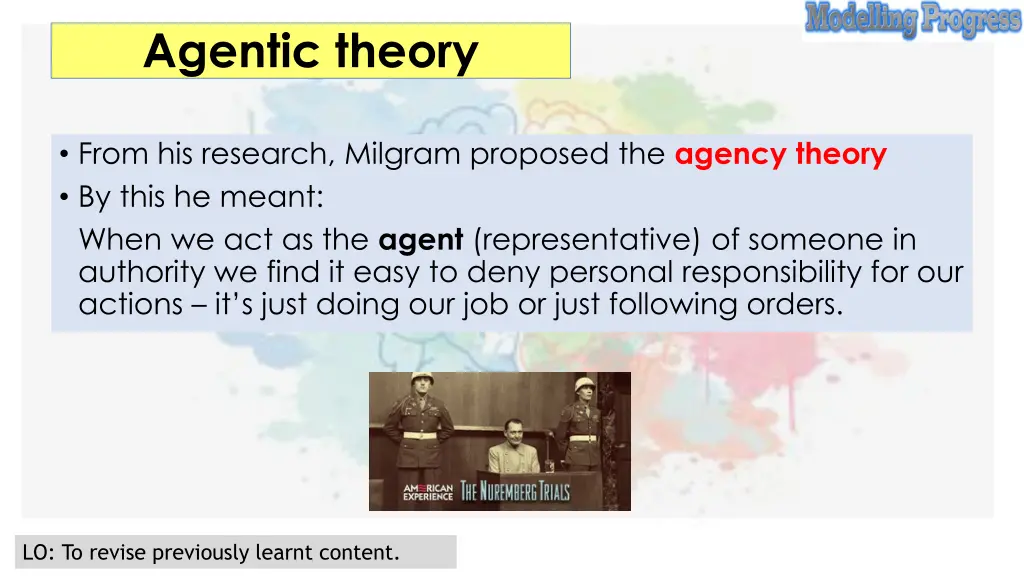 agentic theory