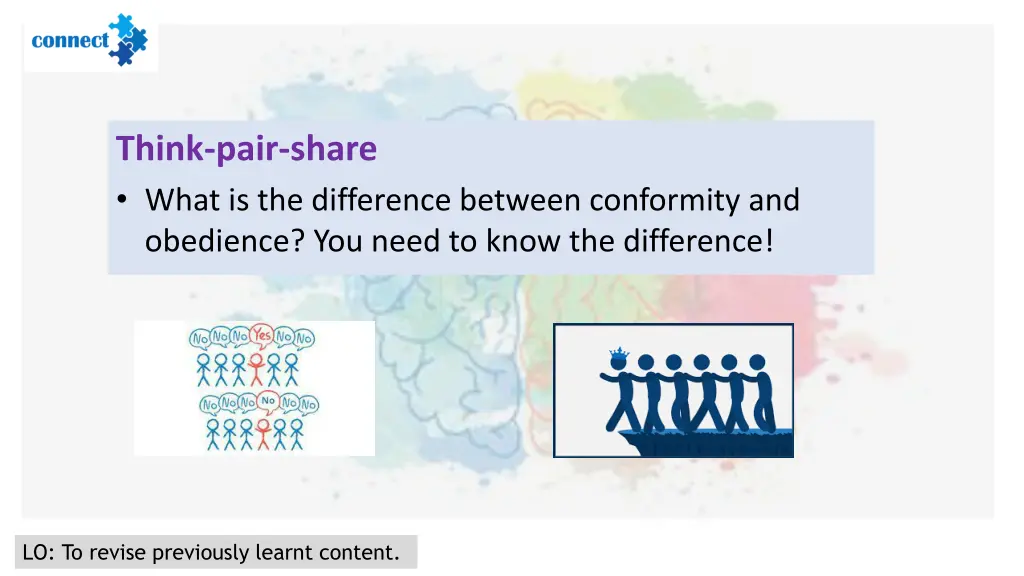 think pair share what is the difference between