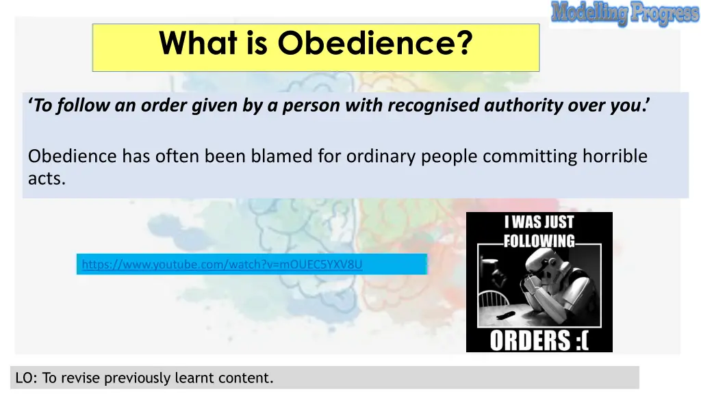 what is obedience