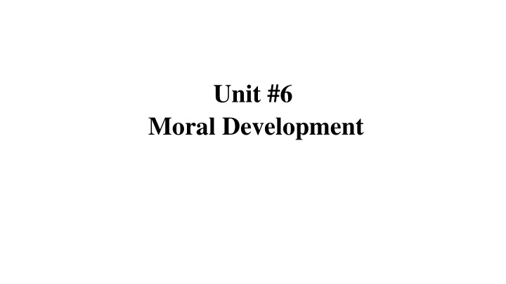 unit 6