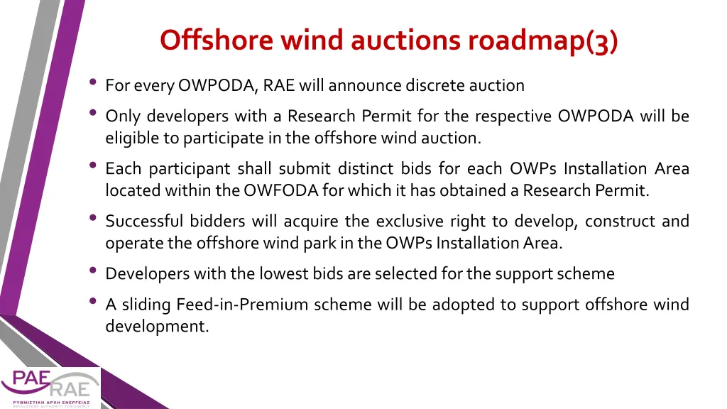 offshore wind auctions roadmap 3 for every owpoda