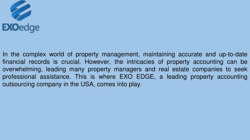 in the complex world of property management