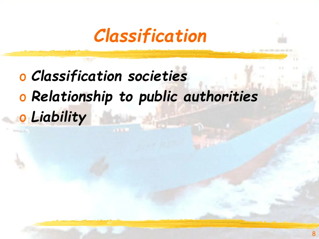 classification