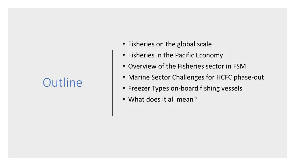 fisheries on the global scale fisheries