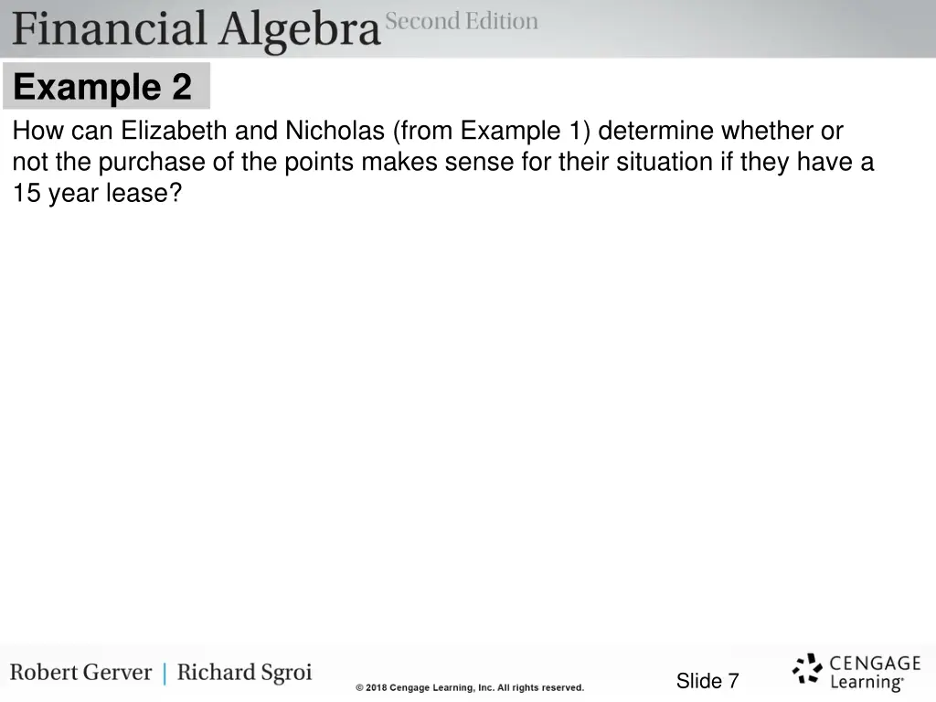 example 2 how can elizabeth and nicholas from