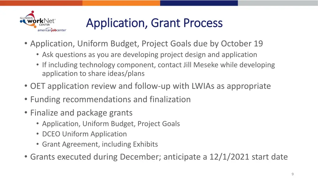 application grant process application grant