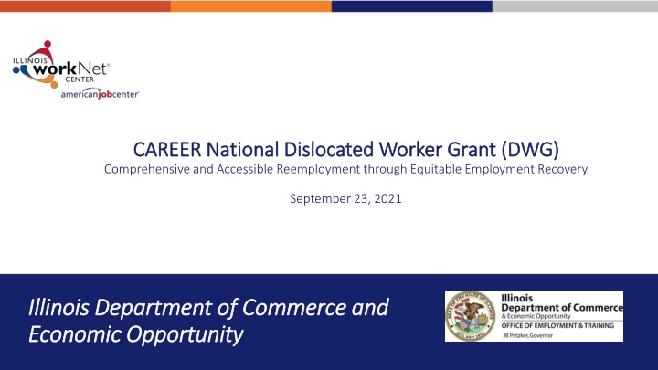 career national dislocated worker grant