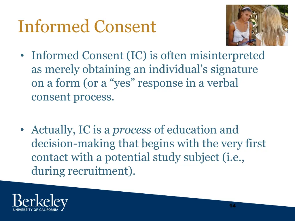 informed consent