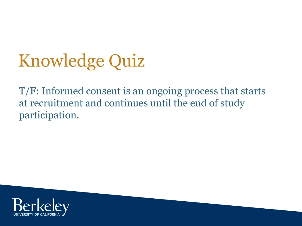 knowledge quiz 1