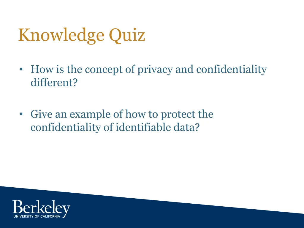 knowledge quiz 2