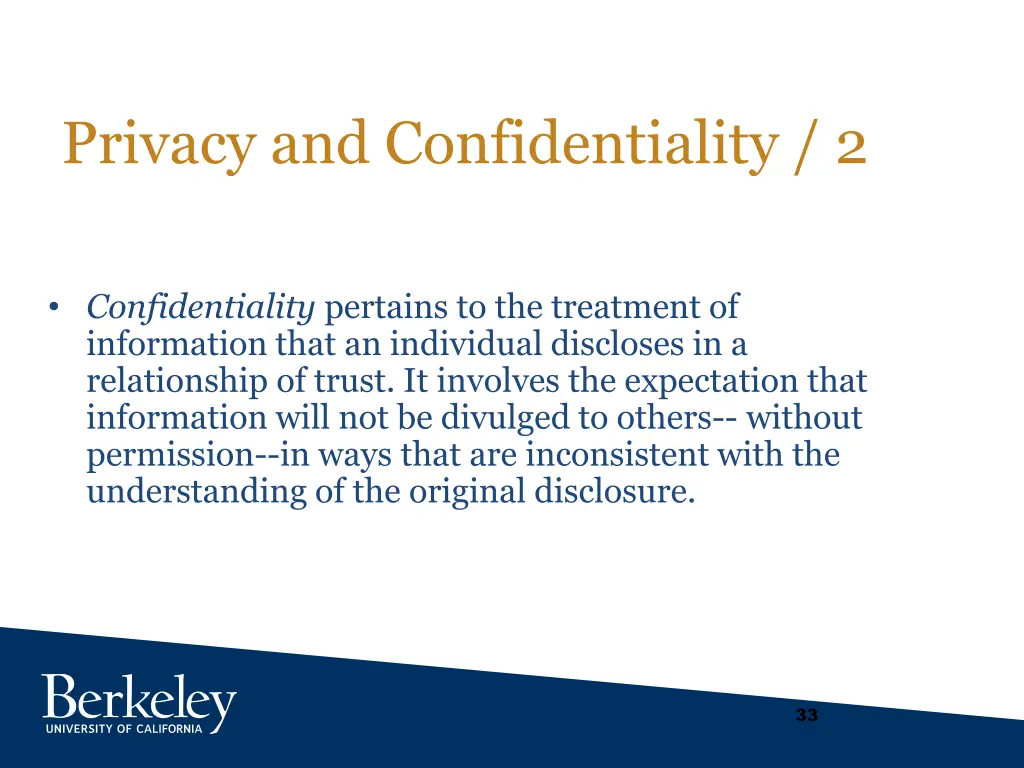 privacy and confidentiality 2