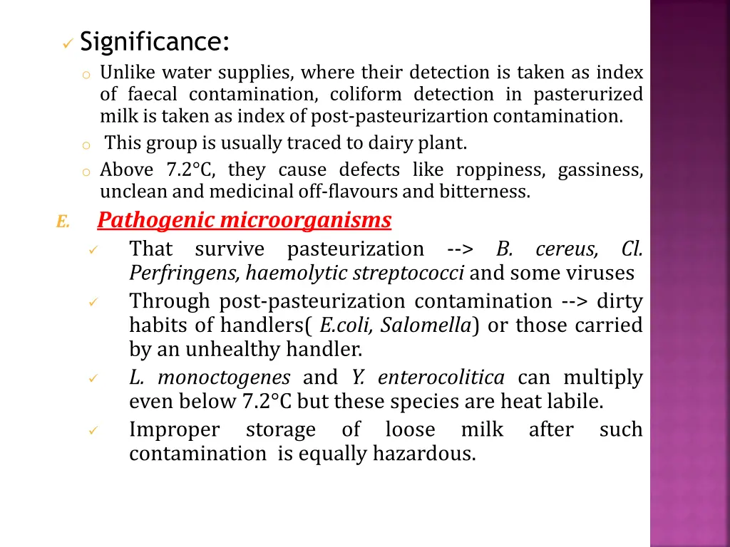 significance o unlike water supplies where their