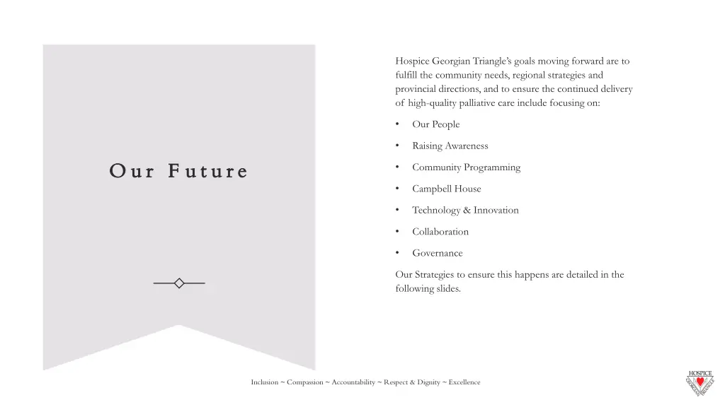 hospice georgian triangle s goals moving forward