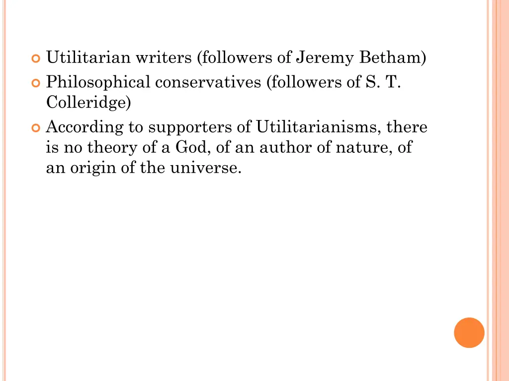 utilitarian writers followers of jeremy betham