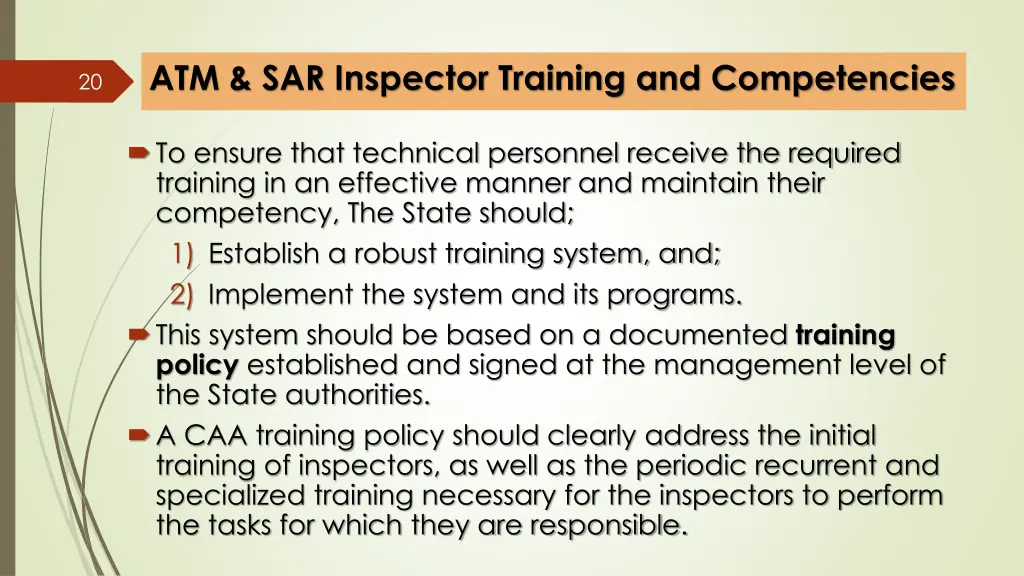 atm sar inspector training and competencies 1