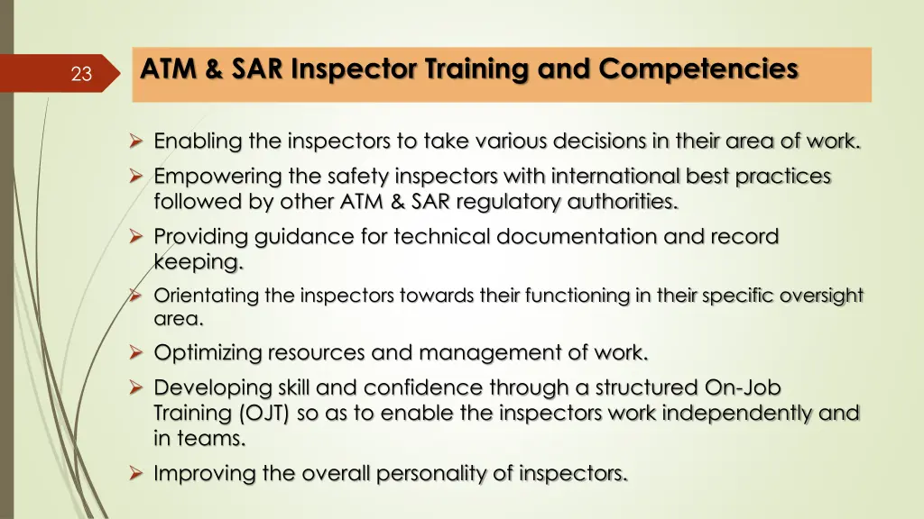 atm sar inspector training and competencies 4