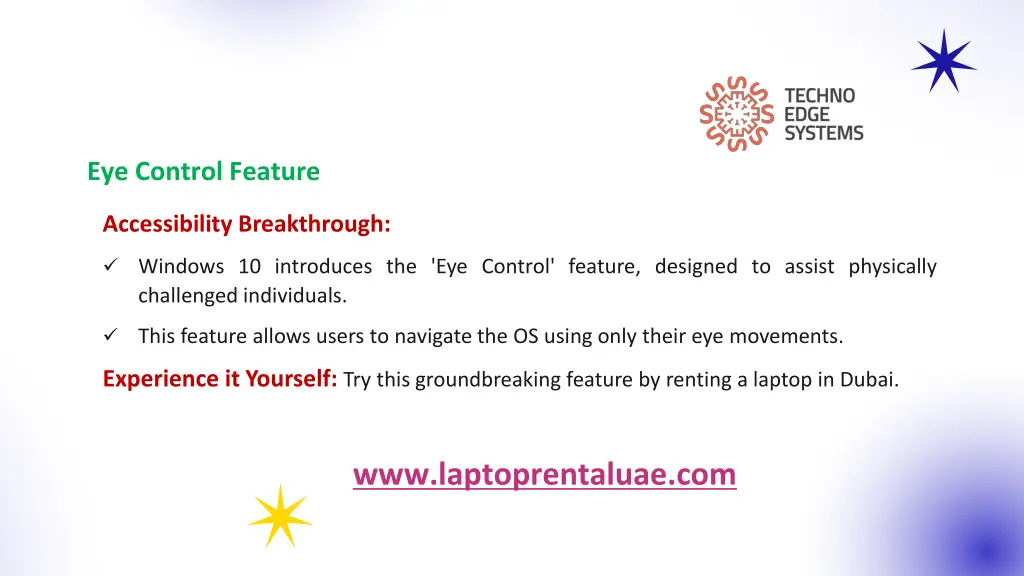 eye control feature