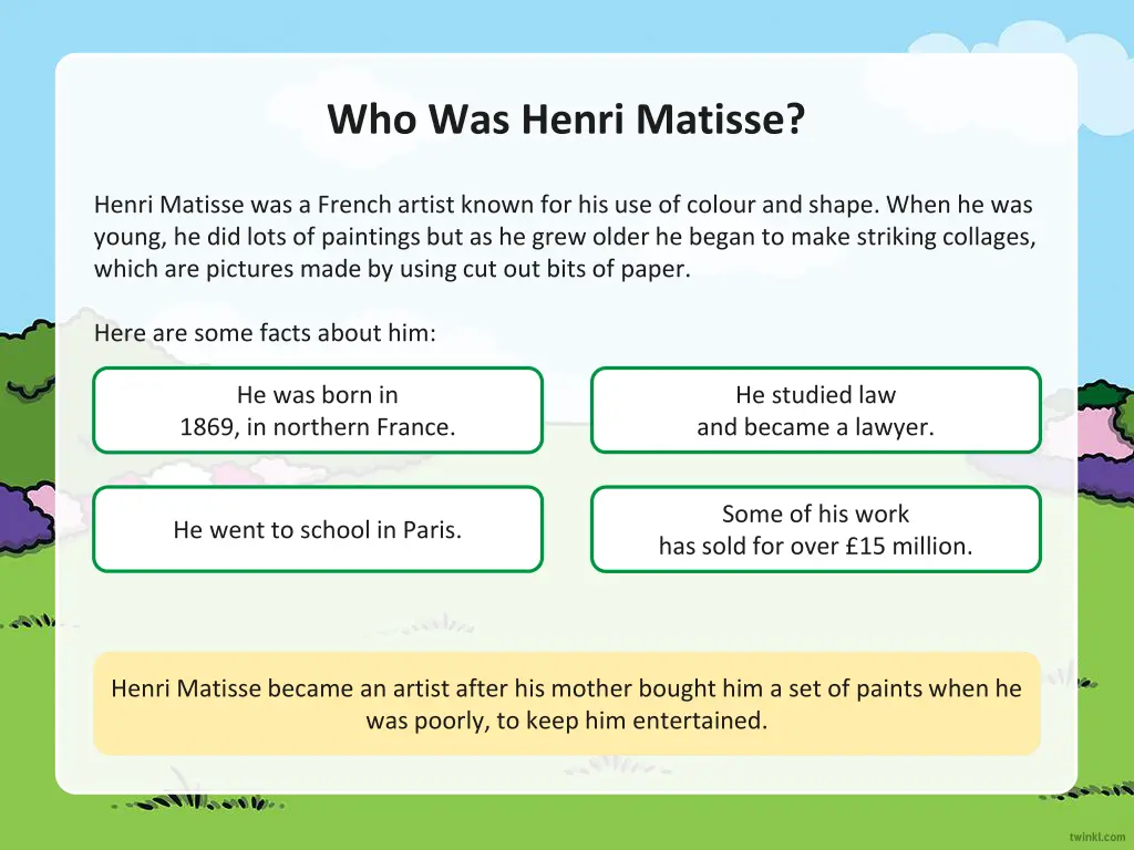 who was henri matisse