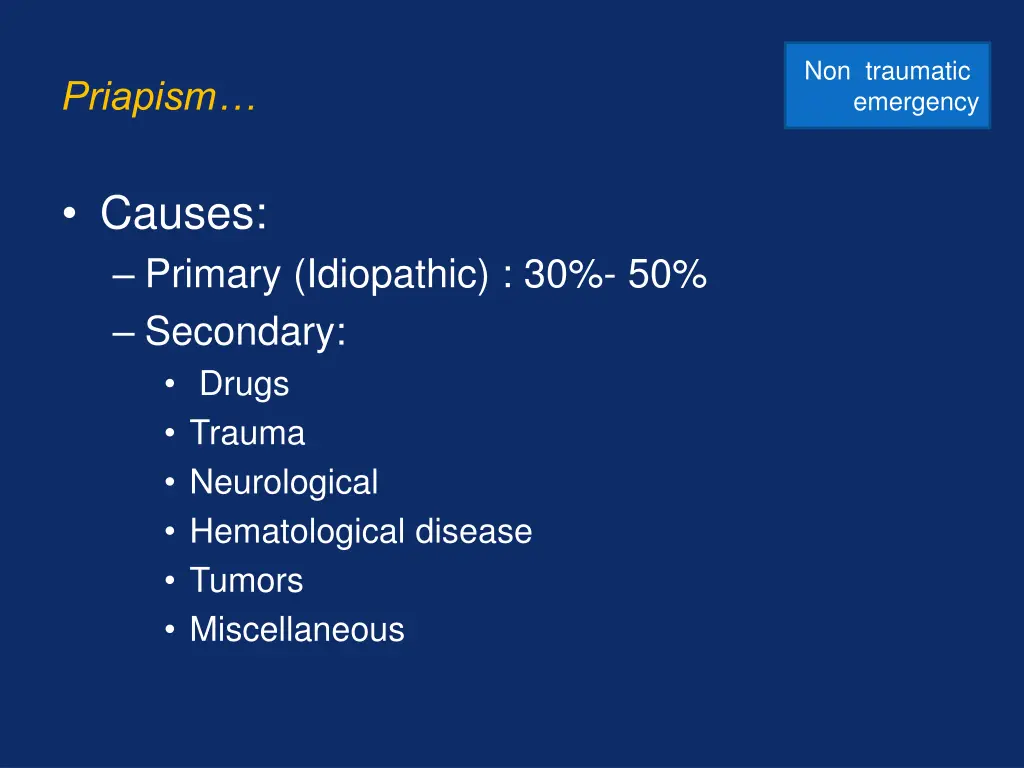 non traumatic emergency 16