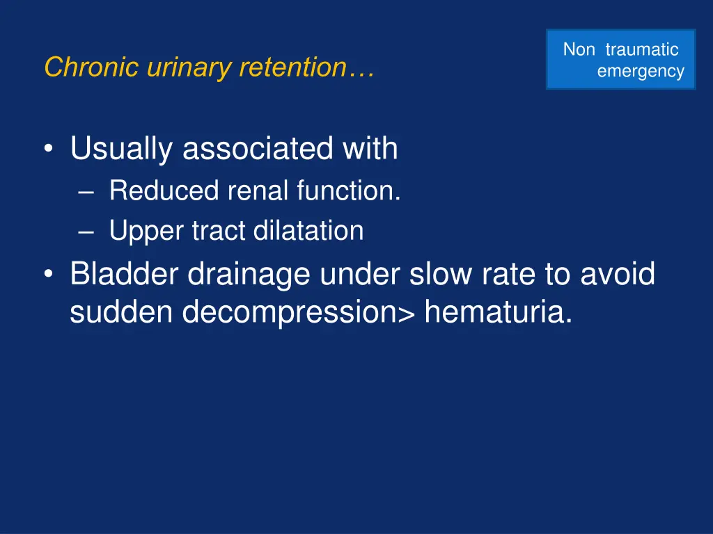 non traumatic emergency 9