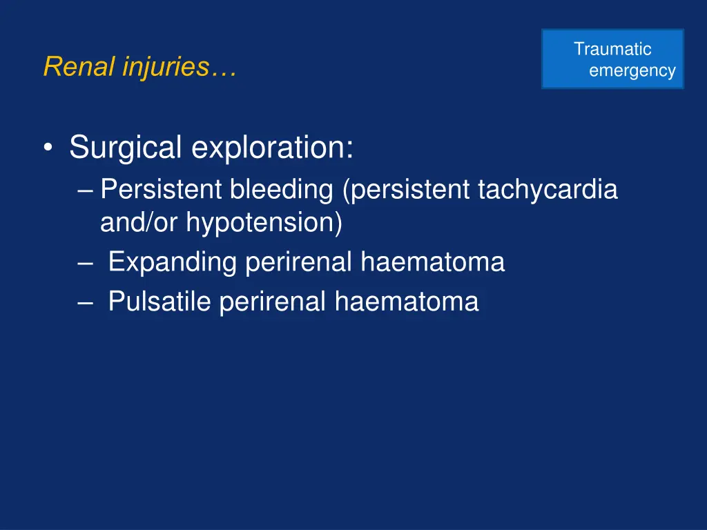 traumatic emergency 5