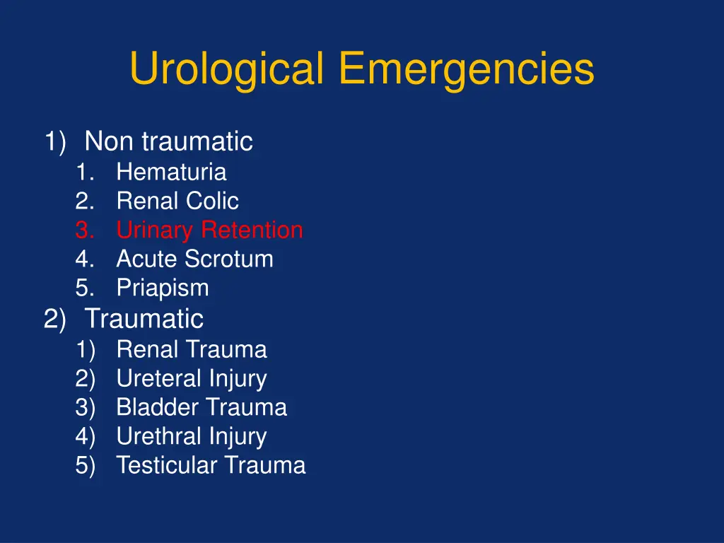 urological emergencies 4