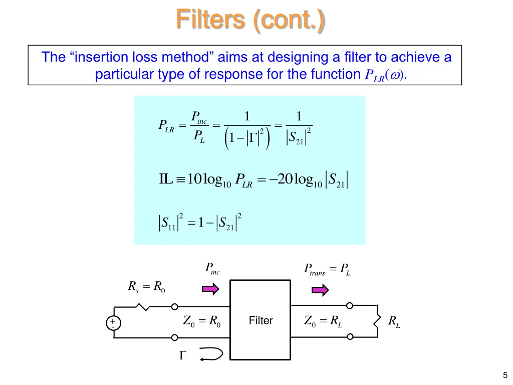 filters cont 2