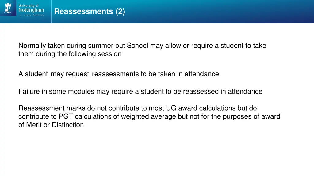 reassessments 2