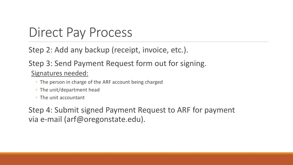 direct pay process 1