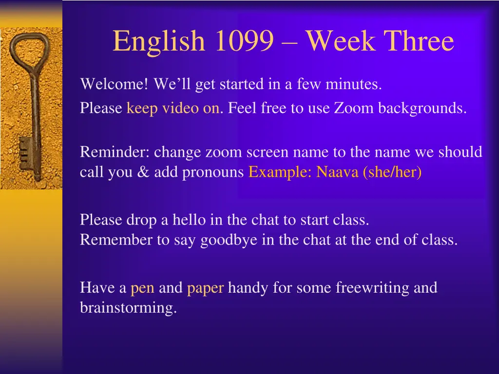 english 1099 week three