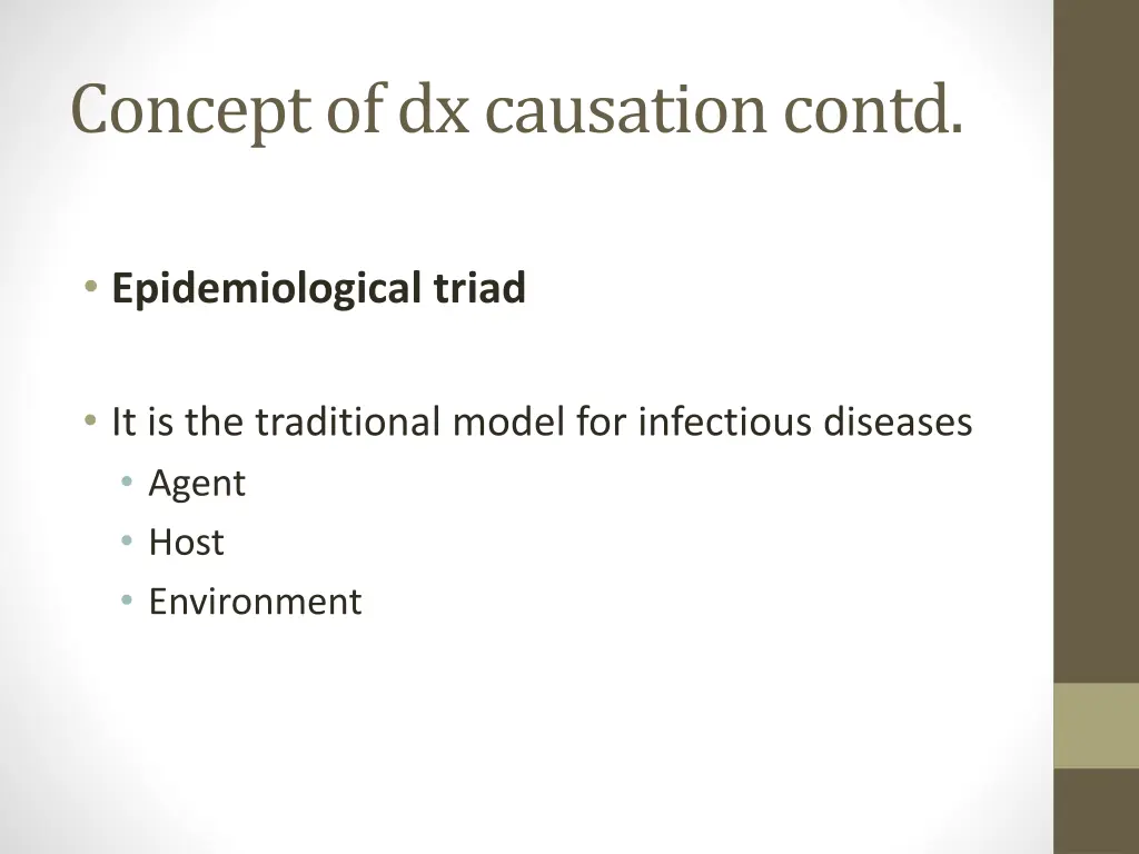 concept of dx causation contd 10