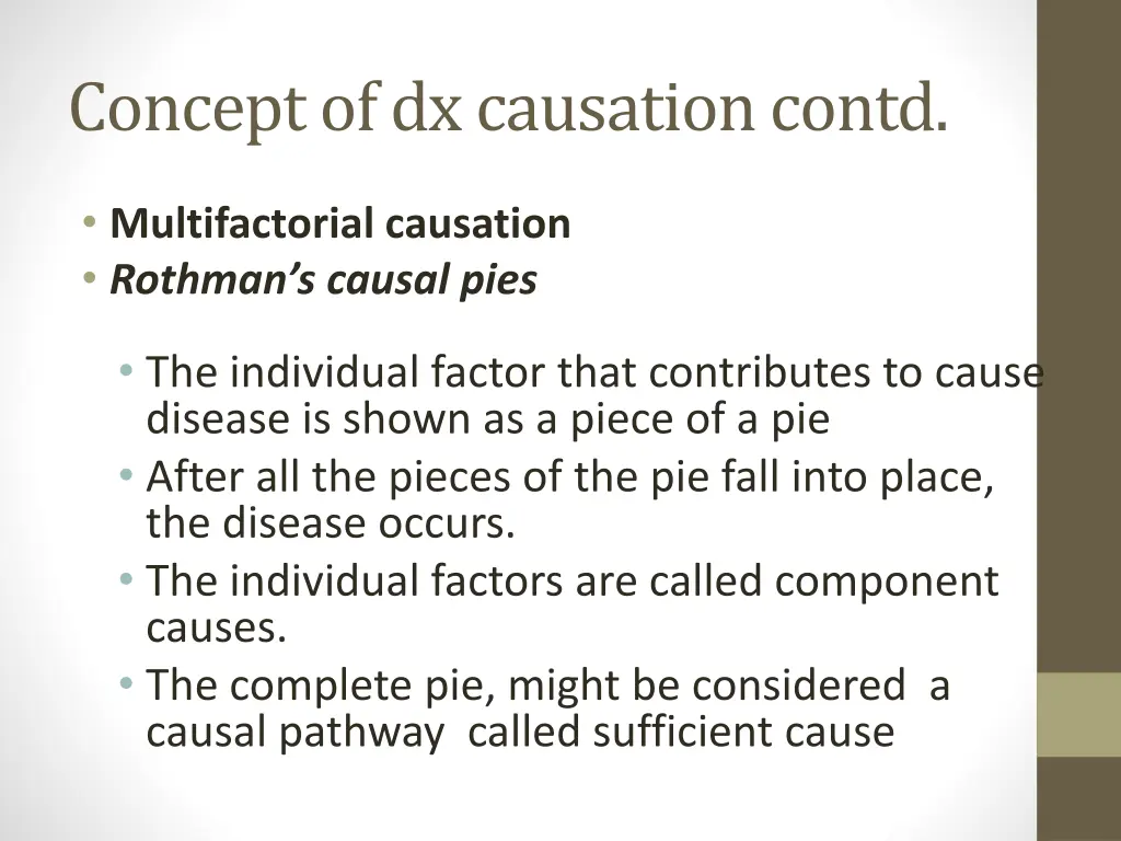 concept of dx causation contd 12