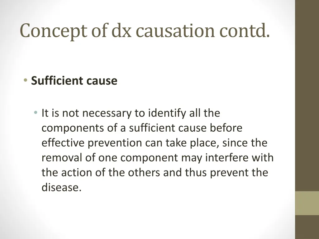 concept of dx causation contd 14