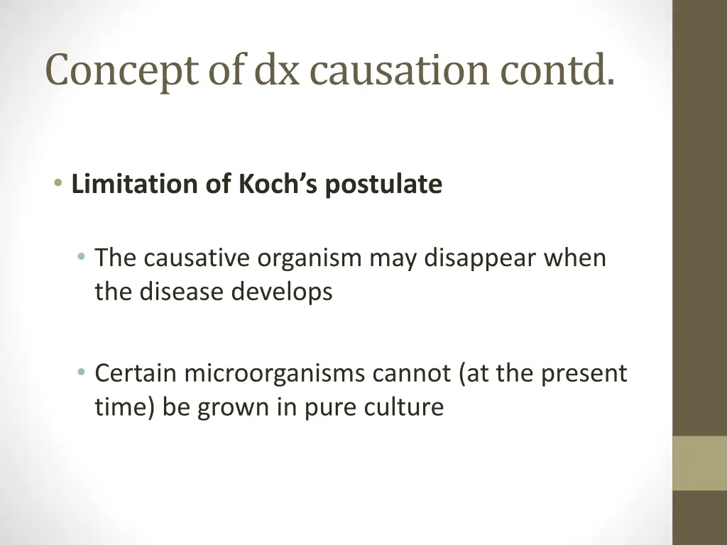 concept of dx causation contd 19