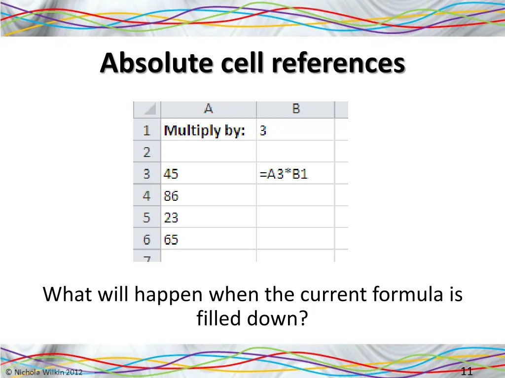 absolute cell references 2