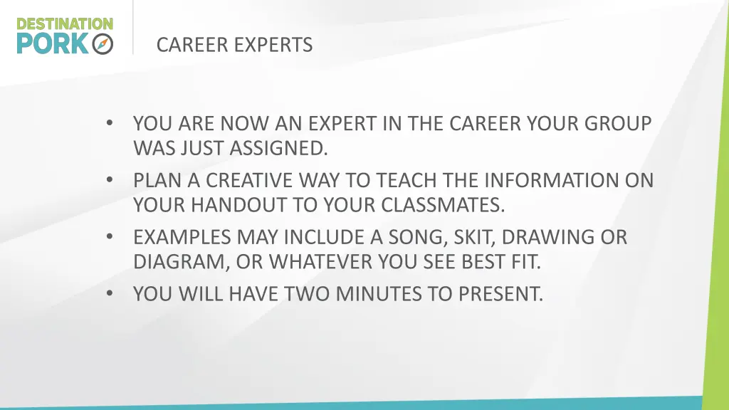 career experts