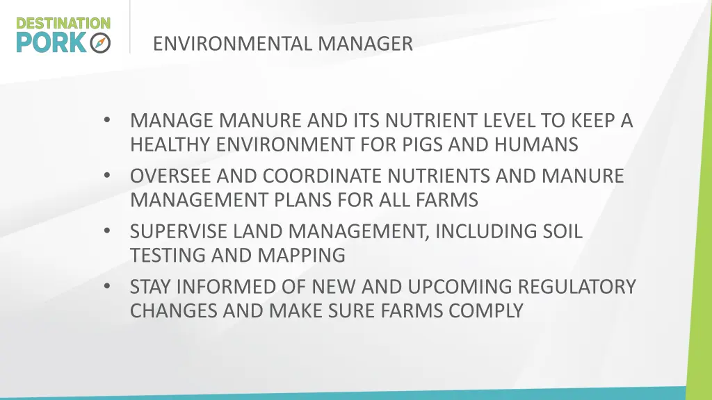 environmental manager