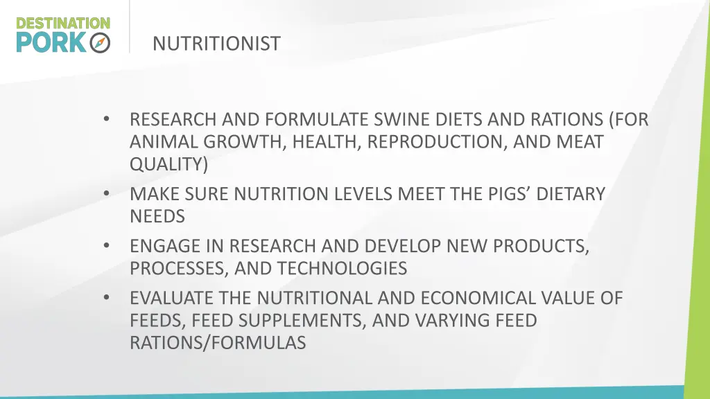 nutritionist