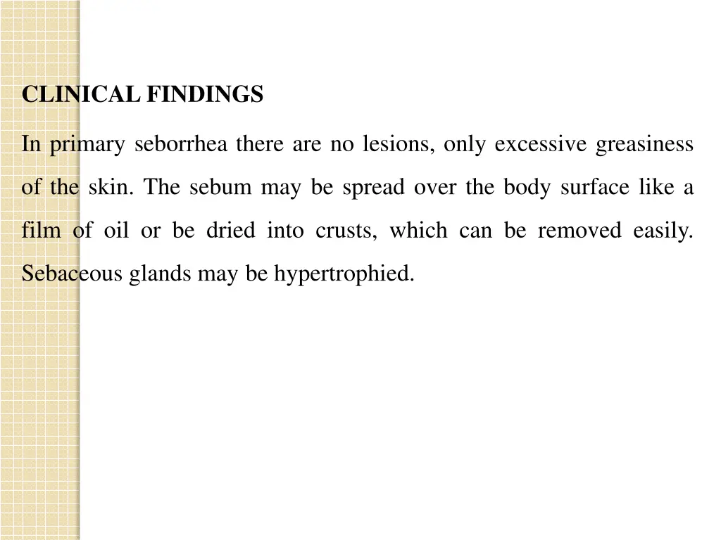 clinical findings 1