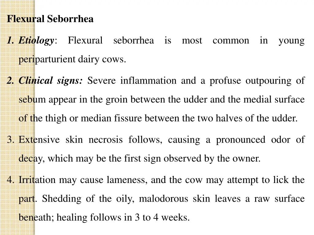 flexural seborrhea