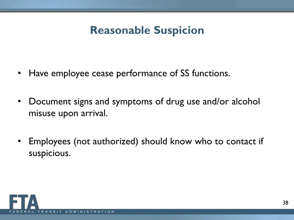 reasonable suspicion 1